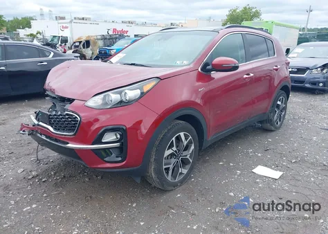 2020 Kia Sportage Ex from USA, damaged, VIN KNDPNCAC6L7631566